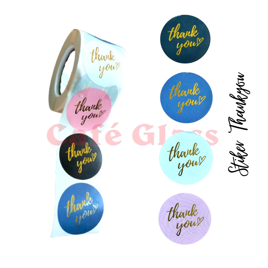 

Stiker Thankyou 500Pcs/Roll