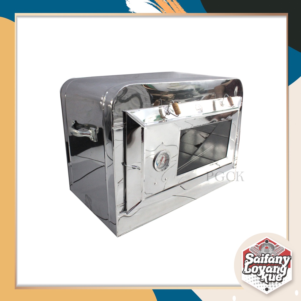 Oven Thermometer B full Stainless / Oven kompor besar Stainless tebal