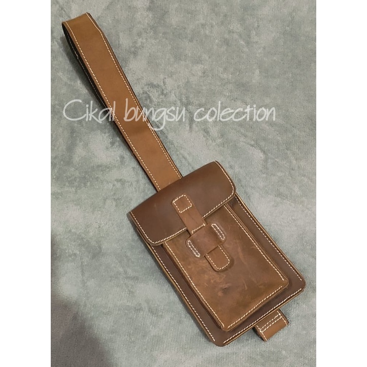 Tas Hp kulit asli fashion  pria terbaru , premium leather