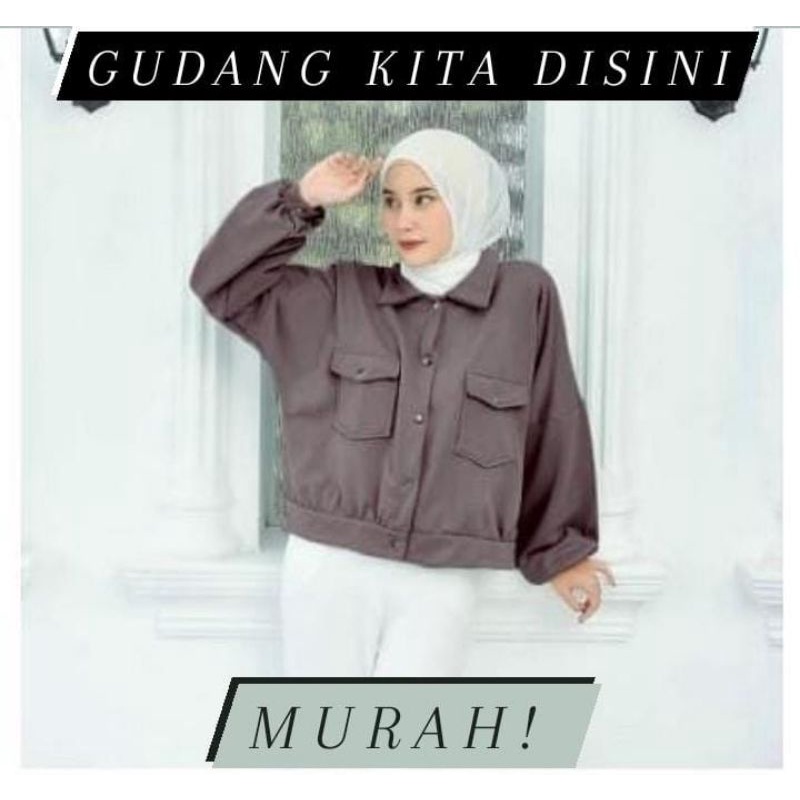 JAKET WANITA OLIN BUTTON / OLIN BUTTON JACKET
