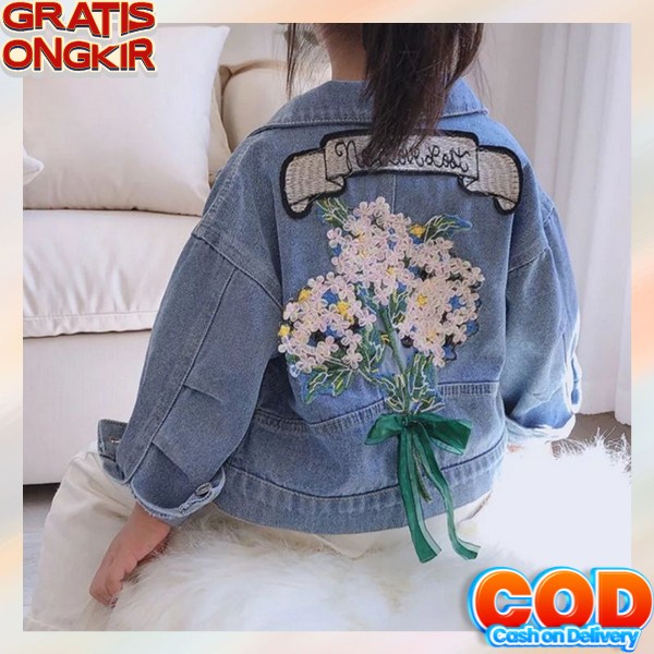 Jaket Jeans Anak Perempuan Murah Jaket Jins Anak Cewek Terbaru Jacket Anak Perempuan Import Jacket A