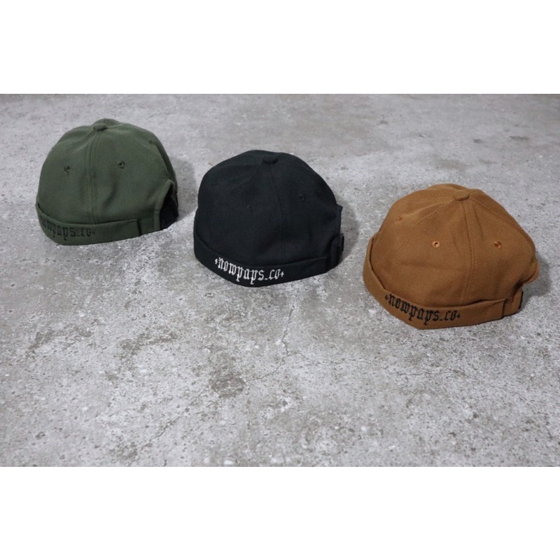 Topi sholat Miki hat original nowpaps premium warna brown/ Miki hat distro premium original brown