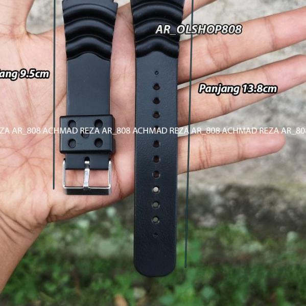 Strap Aftermarket SEIKO DIVER Rubber 22 mm Strap 20 mm Strap 18 mm - Strap 20mm