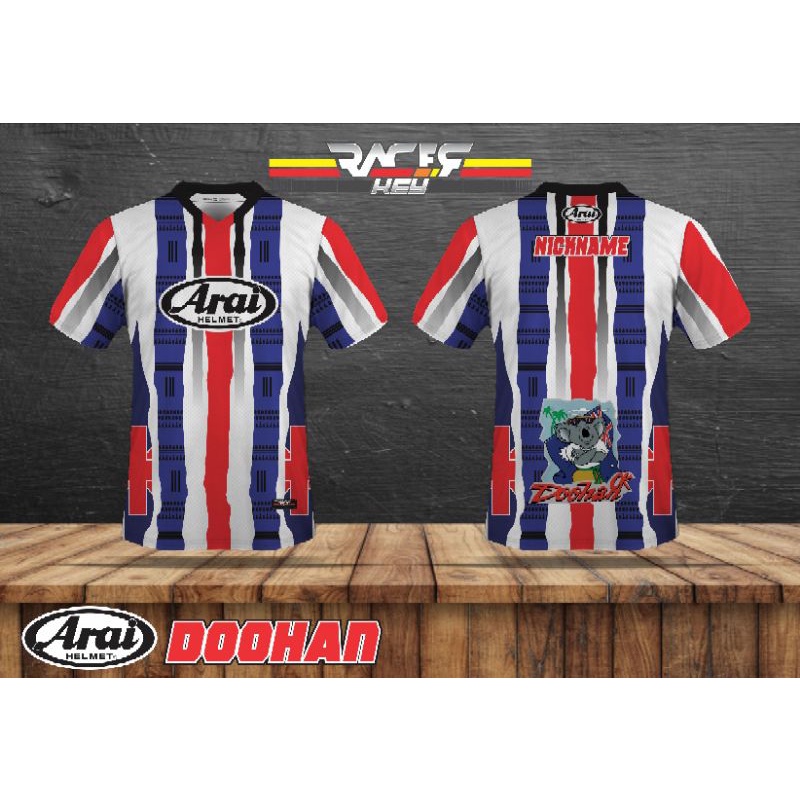 RACERKEY JERSEY ARAI DOOHAN