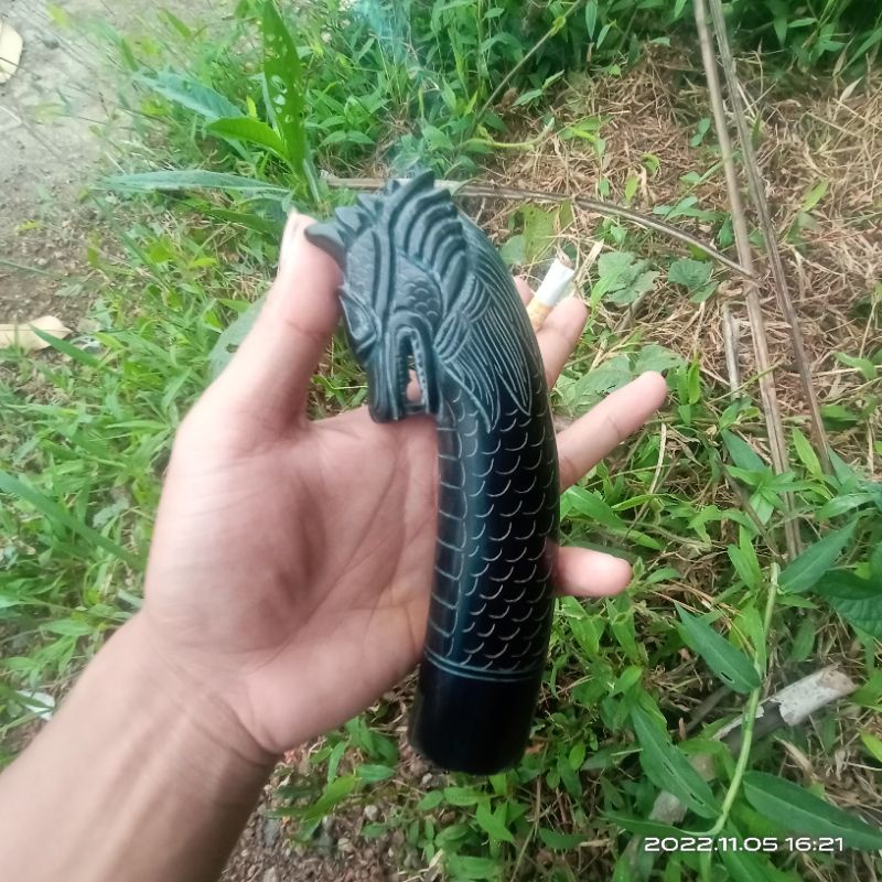 GAGANG TANDUK KERBAU PADAT KARAKTER NAGA