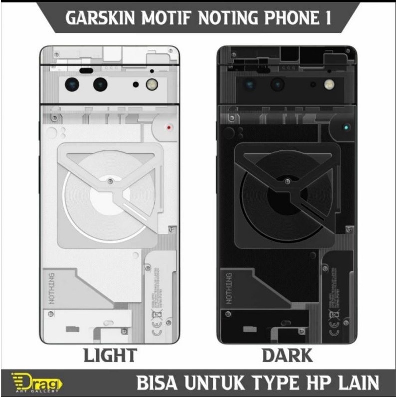 Garskin Skin Pixel 6 7 Pro Motif Nothing Something Phone