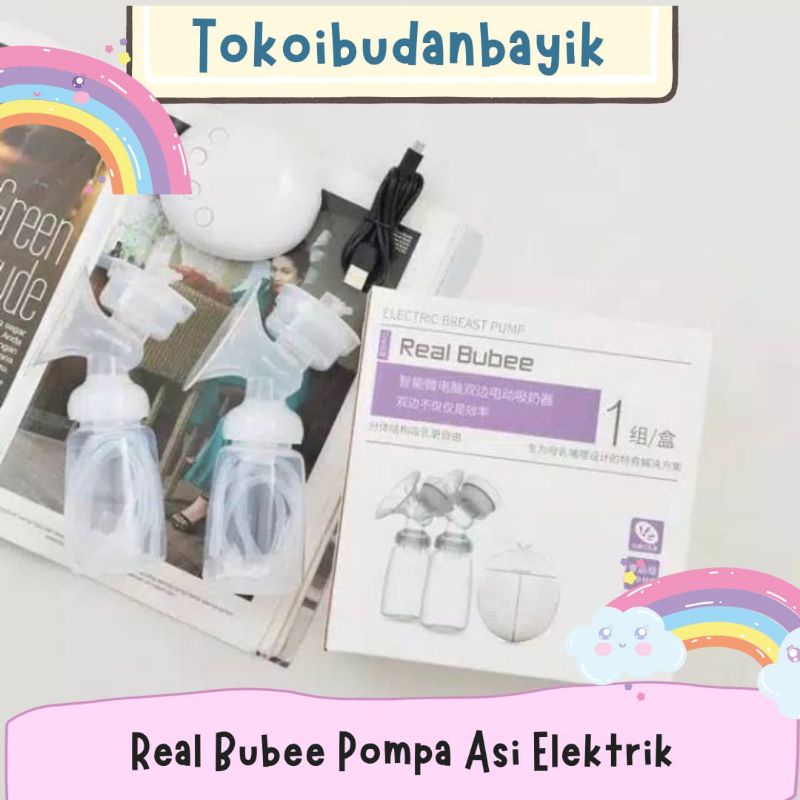 Pompa Asi Elektrik Real Bubee / Real Bubee Electric Breast Pump