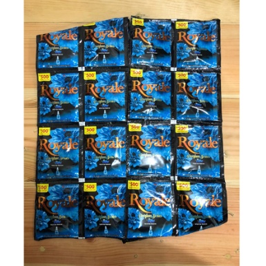 ROYALE PEWANGI SOFTENER PAKAIAN 1 RENCENG ISI 12
