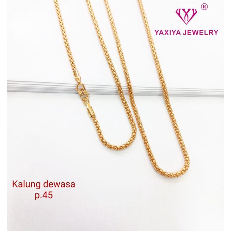 KALUNG PERHIASAN WANITA SJ DAN YAXING KALUNG MEWAH