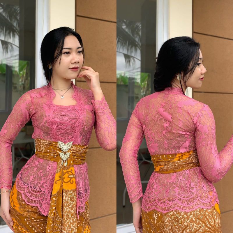 kebaya  Bali jadi brokat semiprancis premium