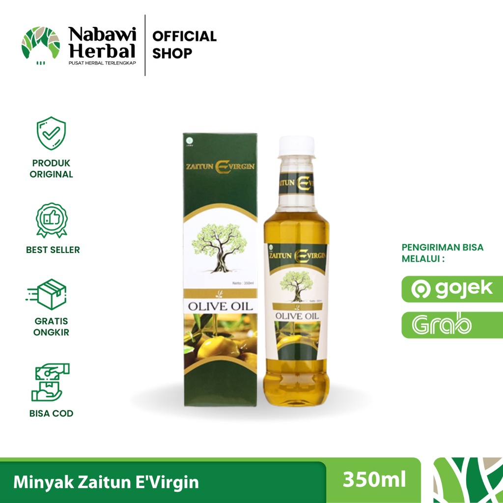 

E'VIRGIN - Minyak Zaitun Murni 350ml