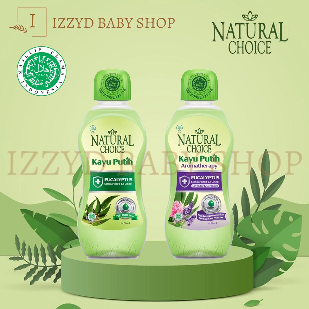 Natural Choice minyak kayu putih atau telon 60 ml dan 125 ml