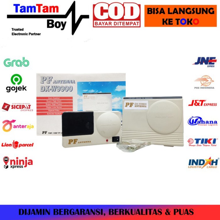 Penguat Sinyal TV / Booster Outdoor Antena TV PF DX-W9900 (ORIGINAL/ASLI)