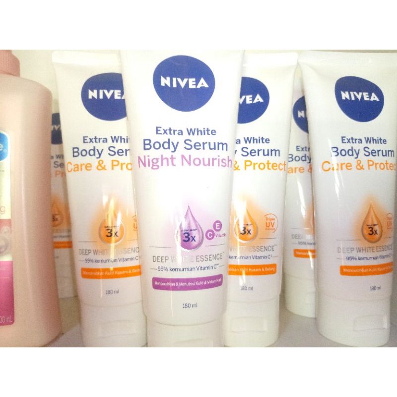 Nivea body serum care & protect