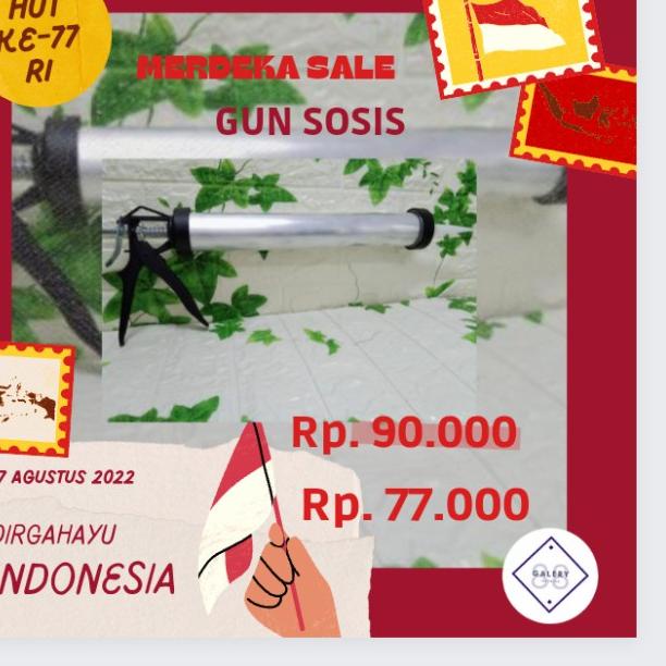 

Tembakan Silicone Sealant Sosis / Gun Sosis