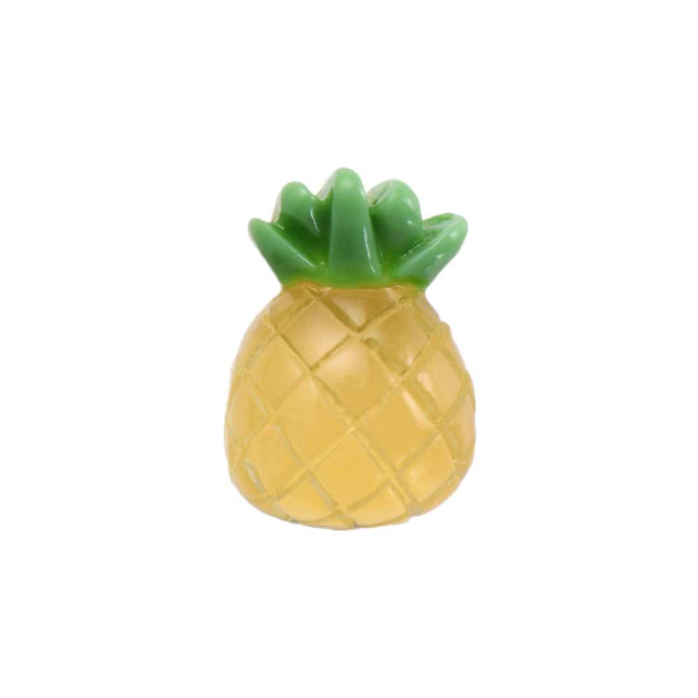 AUGUSTINA Pesona Buah Kuku Agustina Resin Kawaii Strawberry Peach Nanas Manicuring Gems Hiasan Kuku