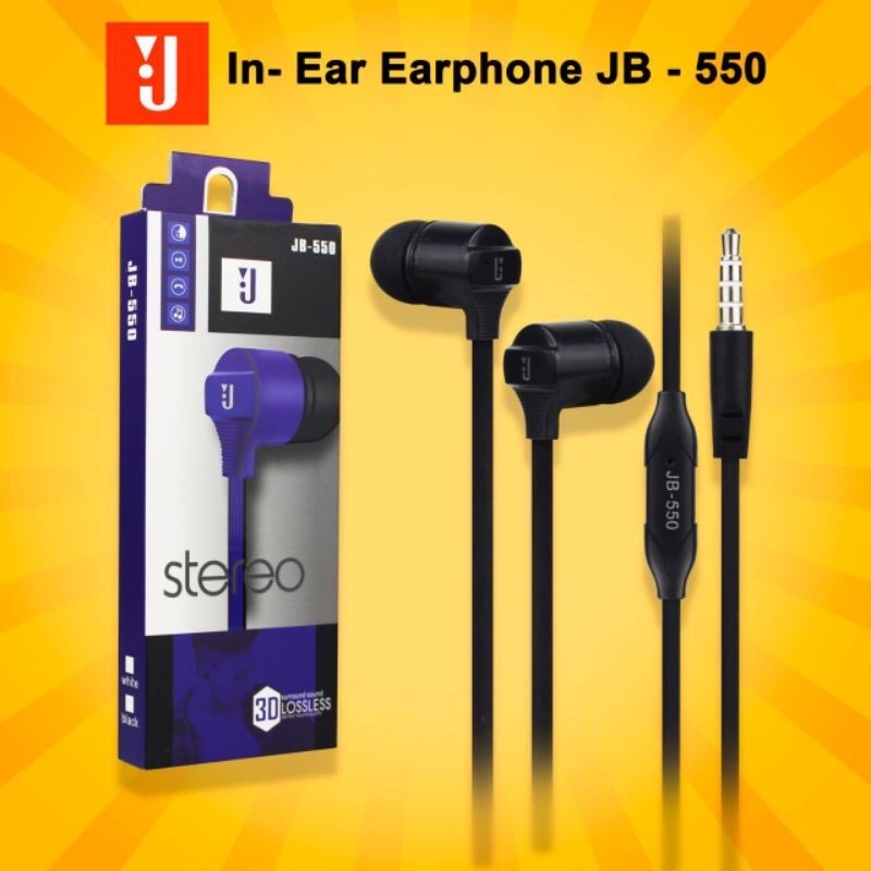 Hf Handsfree Headset JBL JB-550 Super Bass