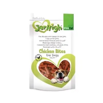 Jerhigh Vitapet Chicken Bites 100gr