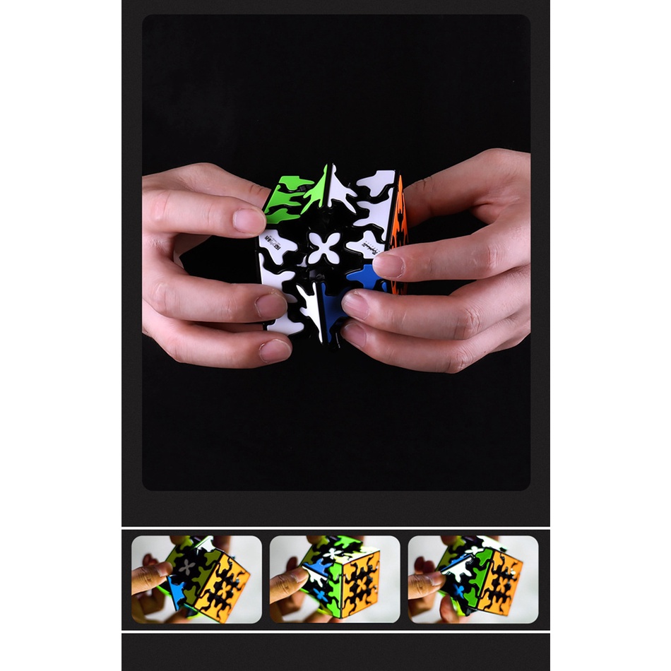 Mainan Edukasi Rubik 3x3 Bentuk Piramida Silinder Untuk Hadiah Anak