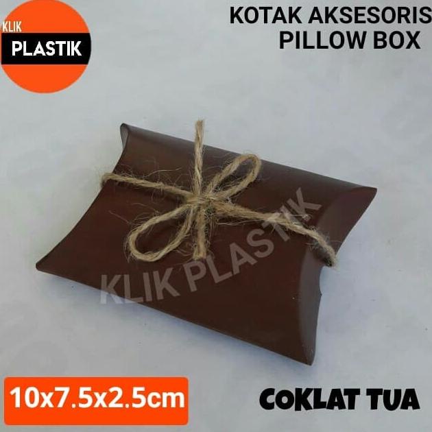

PILLOW BOX KC1/KOTAK AKSESORIS/SOUVENIR KEMASAN MASKER KADO t-klikplastik Ayo Beli