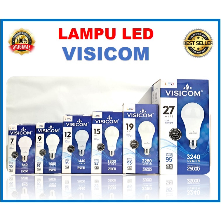 Lampu Led Visicom 19W Bohlam 19 Watt Bulb