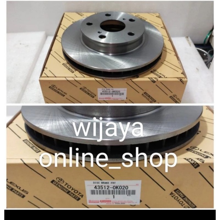 disc brake innova atau piringan disc innova 43512-0K020