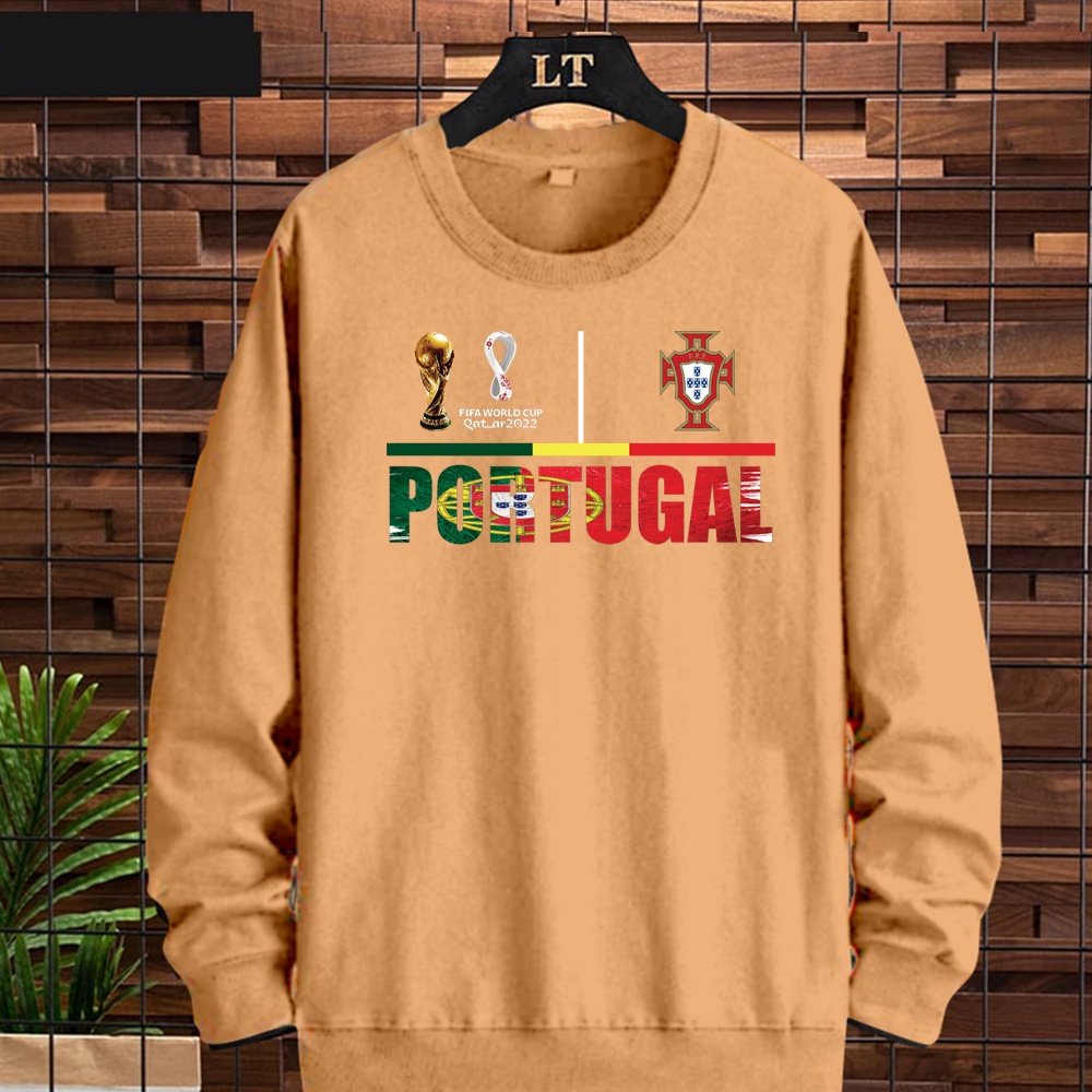 SWEATER PRIA / WANITA /UNISEX EDISI KHUSUS PIALA DUNIA 2022 PORTUGAL