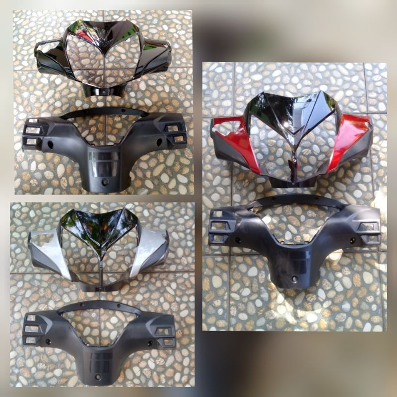 batok kepala depan belakang Supra x 125 batman tahun 2008 - 2013