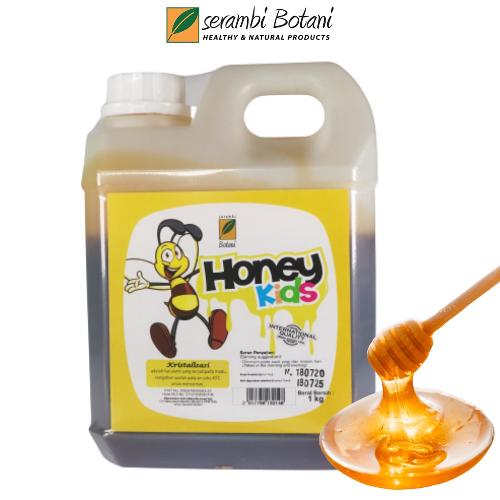 

Madu Anak Asli Murni Anak 1kg Serambi Botani