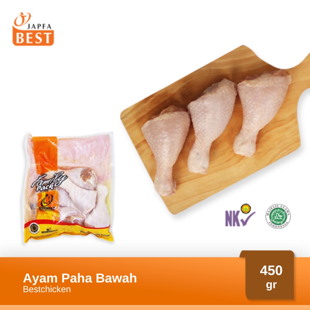 Ayam Paha Bawah / Drumstick Bestchicken 450 gr