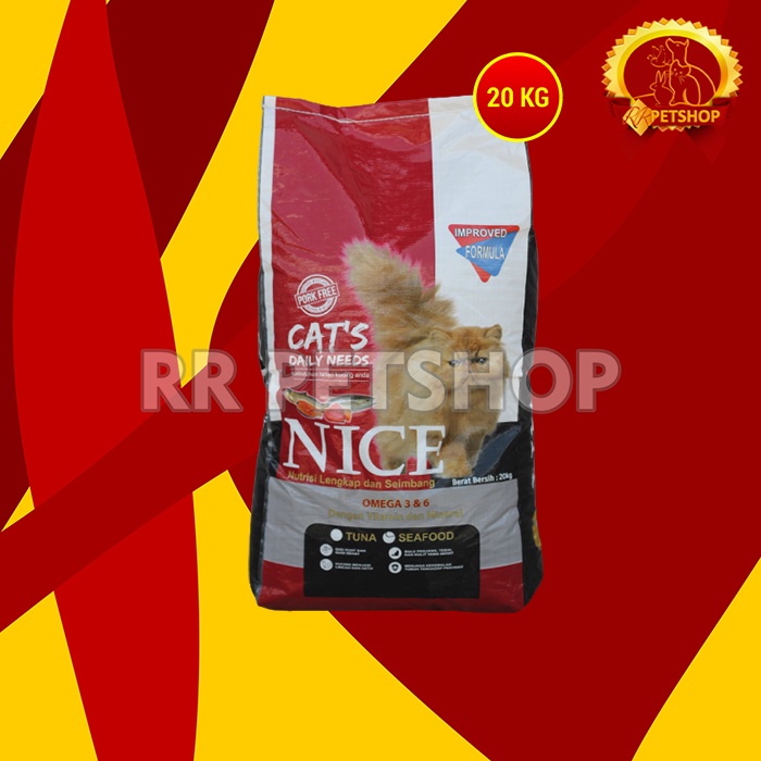 Cat Food  Makanan Kucing Nice Cat 20kg