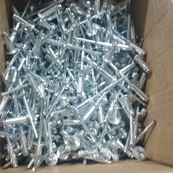 NUFFOS PAKU RIVET 4 MM - BLIND RIVET 4 MM x 12.7 MM - NUFFOS 550