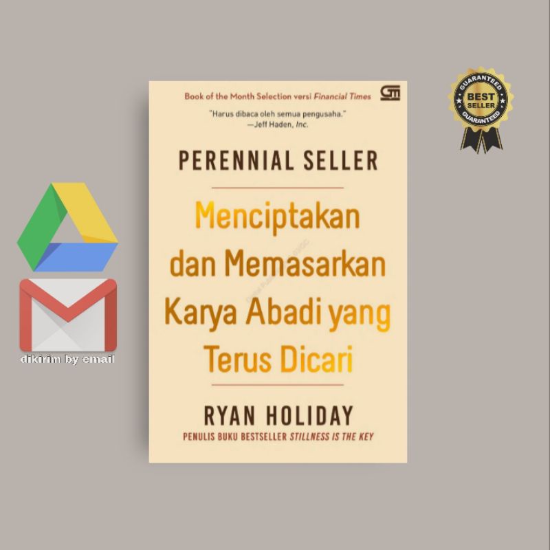 

[Indonesia] Perennial Seller: Menciptakan Dan Memasarkan Karya Abadi Yang Terus Dicari - Ryan Holiday