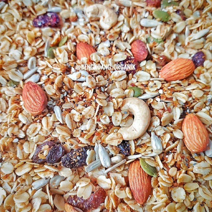 

Sereal Special Granola 1Kg - (9 Mix) Rolled Oat, Cashew, Pumpkin Seed, Raisin