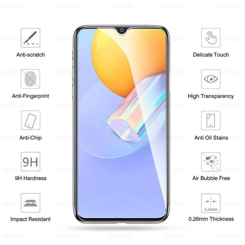 3pcs Pelindung Layar tempered glass Anti Gores Untuk Vivo Y31 Y51 Y52 Y72 Y53s Y33s Y21s Y1s