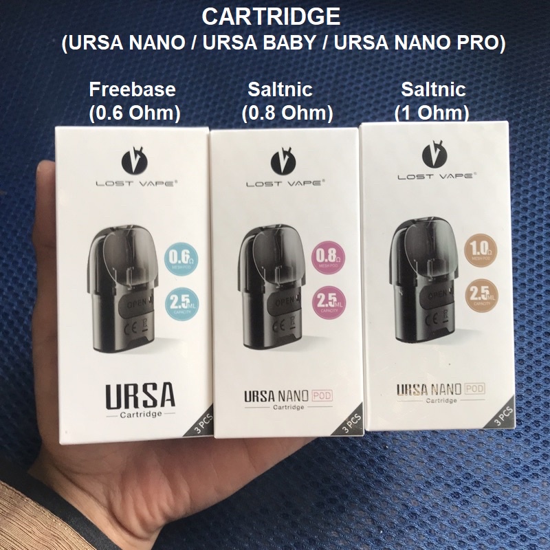 Cartridge CT Ursa Baby Ursa Nano Ursa Nano Pro Ursa Baby Pro Asli