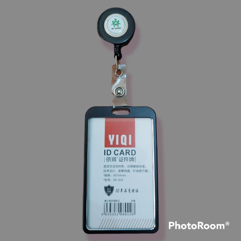 

Nametag Yoyo Id Card Holder Plus Logo (30pc) Casing Id Card Holder Alumunium Casing Id Card plus Logo