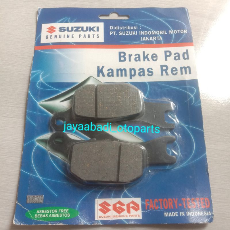 discpad kampas rem belakang satria fu fi