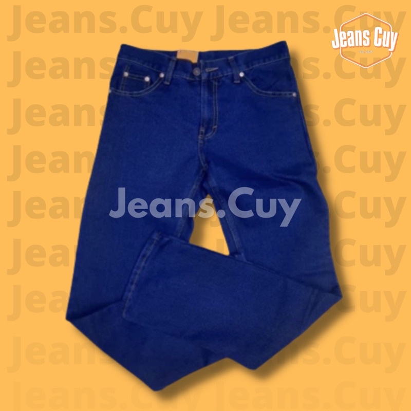 (COD) Celana JEANS Standard warna Biru gelap stone, Biru tua stone, hitam, Biru muda polos, Biru tua polos (JEANS DIO)