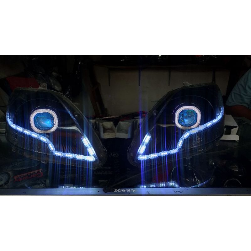 headlamp vios custom