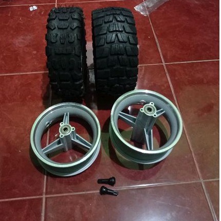 Ban set velg ring 6.5 mini gp, goped