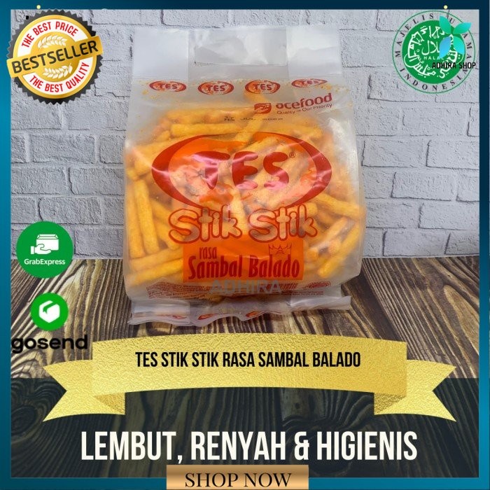 

Stik Rasa Sambal Balado Stik Tes Stik Kiloan 250 Gram