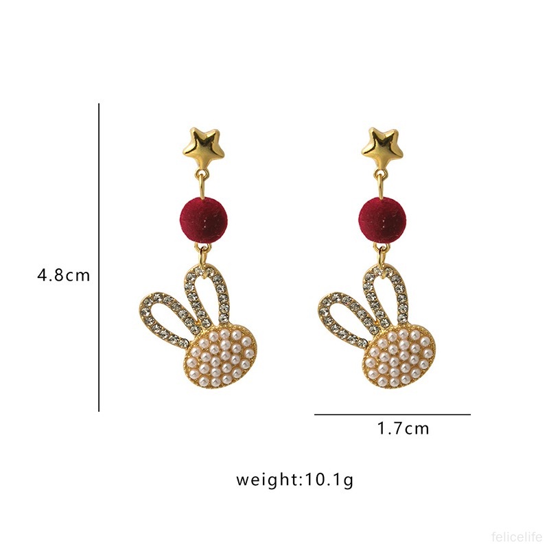 Anting Mutiara Gaya Vintage Untuk Wanita