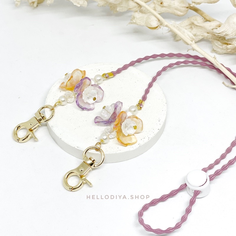 STRAVA - strap masker - strap masker hijab - konektor masker - tali masker - strap mask - strap mask