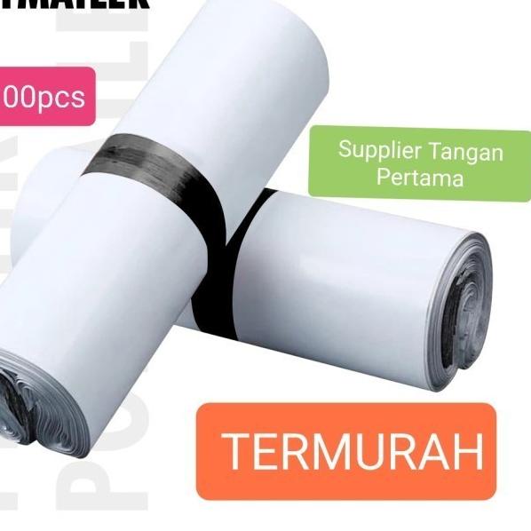 

Polymailer 50x60 cm Kantong Plastik Packing Online dgn Seal isi 100pcs - Hitam, Reguler