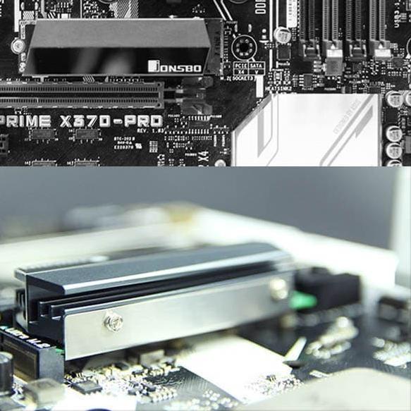 Heatsink M.2 SSD NVMe Cooler Solid JONSBO (Platinum)