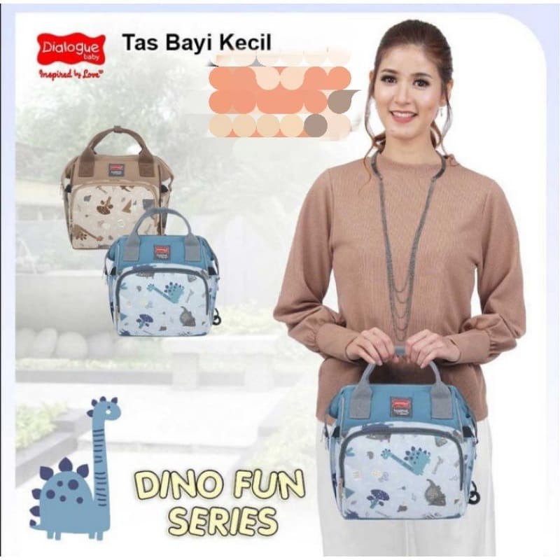 Dialogue Baby -  Tas Bayi Kecil Dino Fun Series DGT7253