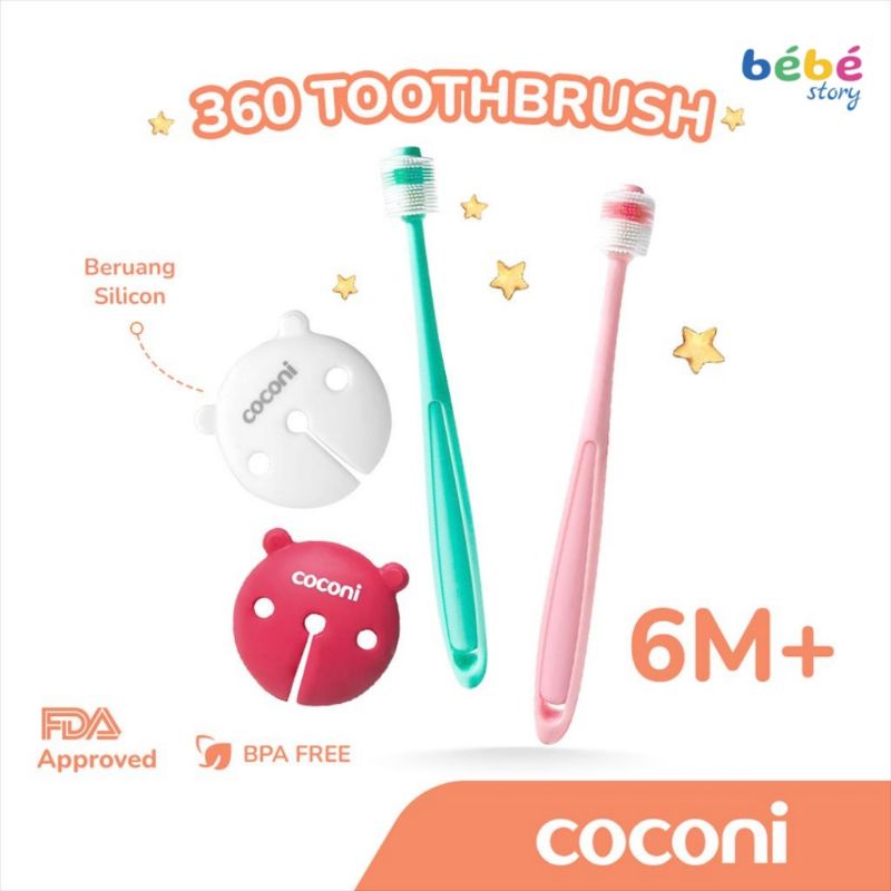COCONI 360° NANO TOOTHBRUSH FOR CHILDREN