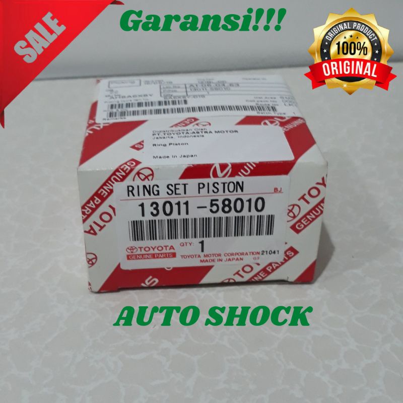 RING PISTON RINO 3B ORIGINAL JAPAN 13011 58010