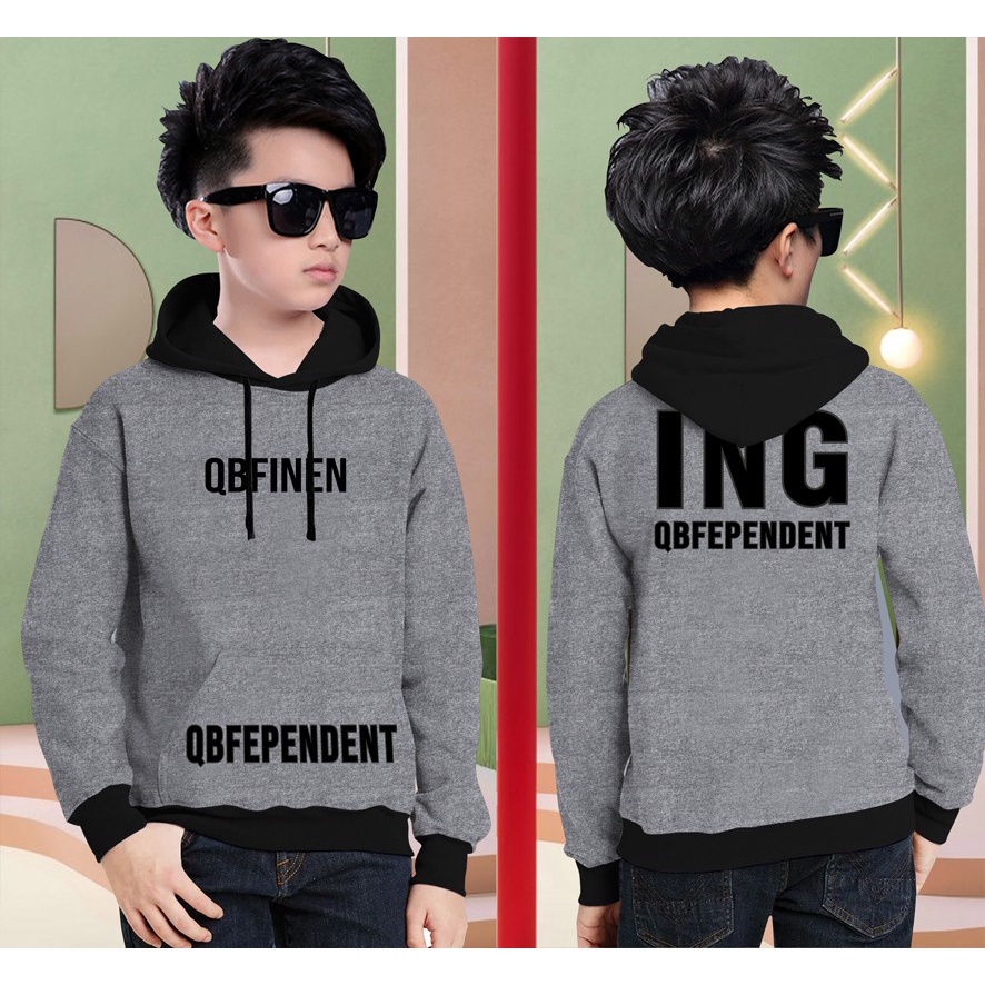 Hoodie Anak Finen  Anak Gaming Bahan Fleece Tebal /Jaket Anak Laki Laki/Jaket Anak Terbaru/4-11 Tahun